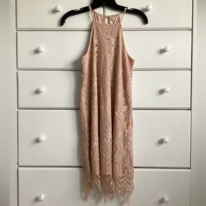 Love, Fire Floral Lace Dress